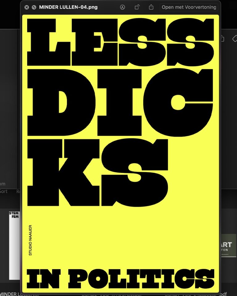 MEER FEMINISME POSTERS
